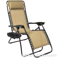 Zero Gravity Chairs Case Of (2) Lounge Patio Chairs Outdoor Yard Beach New   